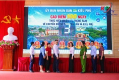 Kiều Phú triển khai cao điểm 100 ngày chuyển đổi số, ra mắt mô hình Chợ số, Tuyến đường số