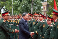 Tổng Bí thư, Chủ tịch nước Tô Lâm thăm và làm việc với Sư đoàn 308: Chúng ta phải chủ động chuẩn bị lực lượng từ thời bình