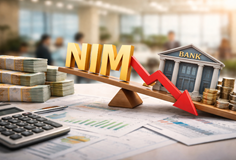 Hạn mức tín dụng 2027 gắn với giảm lãi suất, NIM ngân hàng đứng trước sức ép mới