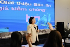 Sinh viên Hà Nội được tập huấn kỹ năng kiểm chứng tin giả trong kỷ nguyên AI
