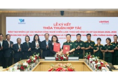 Viettel và ĐH Quốc gia TPHCM cùng đào tạo sinh viên công nghệ