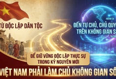 Từ độc lập dân tộc đến tự chủ và chủ quyền trên không gian số