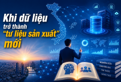 Khi dữ liệu trở thành “tư liệu sản xuất” mới