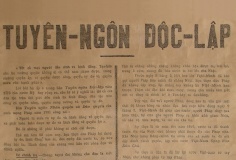 Tuyên ngôn Độc lập năm 1945 và lời thề bảo vệ Tổ quốc