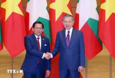 Tổng Bí thư, Chủ tịch nước Tô Lâm hội đàm với Tổng thống Myanmar Min Aung Hlaing