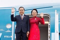 Chủ tịch Quốc hội Trần Thanh Mẫn và Phu nhân lên đường thăm chính thức Hàn Quốc và Mông Cổ