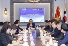 Chủ tịch Quốc hội gặp mặt thành viên Mạng lưới Đổi mới sáng tạo và chuyên gia Việt Nam tại Hàn Quốc