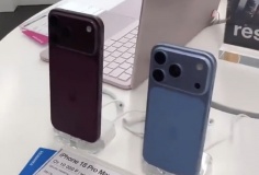 Video rò rỉ hé lộ iPhone 18 Pro Max màu Đỏ Cherry Đậm và 18 Pro màu Xanh Lam