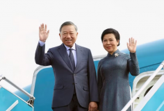 Tổng Bí thư, Chủ tịch nước Tô Lâm cùng Phu nhân lên đường thăm Nga, Pháp và dự Hội nghị Thượng đỉnh Không gian vũ trụ