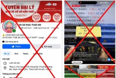 Chiêu trò dàn cảnh trúng thường, livestream bán vé cào để lừa đảo