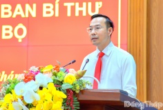 Ông Nguyễn Thanh Nhàn giữ chức Phó Bí thư Tỉnh ủy Đồng Tháp