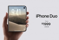 iPhone Duo mới là chiếc iPhone kỳ lạ nhất từ trước đến nay: Cuối cùng thì nó cũng gập lại được!