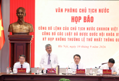 Họp báo công bố Lệnh của Chủ tịch nước về 15 luật: Nhiều thủ tục được cắt giảm