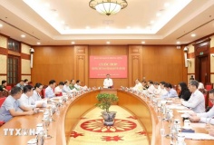 Thường trực Ban Bí thư chủ trì cuộc họp Thường trực Ban Chỉ đạo 35 Trung ương