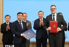 Tổng Bí thư, Chủ tịch nước Tô Lâm chứng kiến Lễ trao các văn kiện, thỏa thuận hợp tác với Liên Hợp Quốc