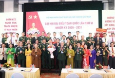 Trung tướng Nguyễn Hữu Chính tái đắc cử Chủ tịch Hội Nạn nhân chất độc da cam/dioxin Việt Nam