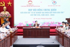 116 tác phẩm vào Chung khảo Giải báo chí 'Vì sự nghiệp Đại đoàn kết toàn dân tộc'
