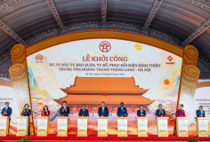 Tổng Bí thư, Chủ tịch nước Tô Lâm dự Lễ khởi công Dự án đầu tư bảo quản, tu bổ, phục hồi Điện Kính Thiên