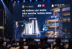 Tập đoàn thiết bị y tế Nhật Bản chọn Việt Nam là nơi đầu tiên triển khai giải pháp lọc nước tổng đầu nguồn ứng dụng AI