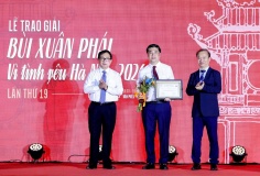 Phường Cầu Giấy được trao Giải thưởng Bùi Xuân Phái - Vì tình yêu Hà Nội 2026