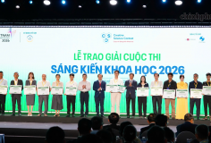 Trao 15 giải Sáng kiến Khoa học 2026: Lan tỏa những sáng kiến vì cộng đồng