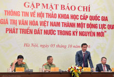 Hội thảo khoa học quốc gia về phát huy giá trị văn hóa Việt Nam trong kỷ nguyên mới sẽ diễn ra vào ngày 10/10