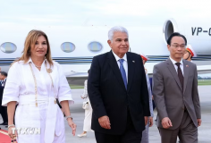 Tổng thống Cộng hòa Panama José Raúl Mulino và Phu nhân bắt đầu thăm Việt Nam