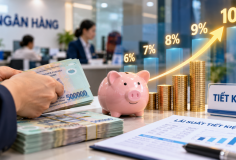 Lãi suất tiết kiệm tháng 10/2026 ngân hàng nào cao?