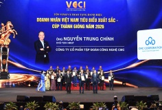Chủ tịch CMC được vinh danh 
