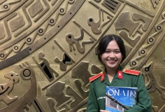 Nữ học viên quân đội đưa AI vào tự động hóa dữ liệu bản đồ
