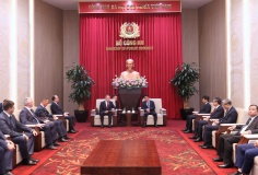 Bộ trưởng Lương Tam Quang tiếp Giám đốc Cơ quan Thi hành án Liên bang Nga
