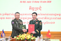 Củng cố hợp tác quốc phòng song phương giữa Việt Nam - Campuchia