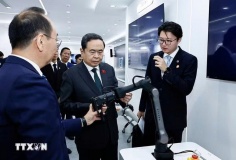 Chủ tịch Quốc hội Trần Thanh Mẫn thăm Khu Phát triển Kinh tế-Công nghệ Bắc Kinh