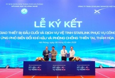 Hải Phòng triển khai Internet vệ tinh Starlink tại hai đặc khu biển, đảo