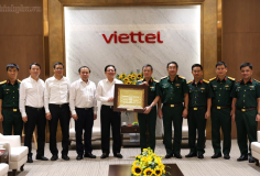 Phó Thủ tướng Hồ Quốc Dũng làm việc với Viettel về nghiên cứu, phát triển khoa học, công nghệ, chuyển đổi số