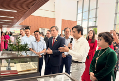 Khai mạc Không gian trưng bày thành tựu nghiên cứu khoa học về con người và cộng đồng