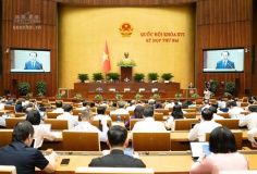 Quốc hội nghe báo cáo 3 dự án luật về đấu giá tài sản, nuôi con nuôi và luật sư