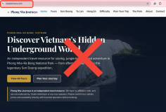Quảng Trị cảnh báo website giả mạo thương hiệu du lịch để lừa đảo