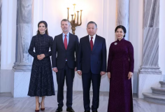 Tổng Bí thư, Chủ tịch nước Tô Lâm hội kiến Nhà vua Frederik X