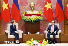 Chủ tịch Quốc hội Trần Thanh Mẫn hội kiến Thủ tướng Liechtenstein