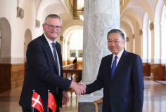 Tổng Bí thư, Chủ tịch nước Tô Lâm hội kiến Chủ tịch Quốc hội Đan Mạch Henrik Frandsen