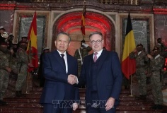Tổng Bí thư, Chủ tịch nước Tô Lâm hội đàm với Thủ tướng Vương quốc Bỉ Bart De Wever