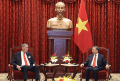 Tổng Bí thư, Chủ tịch nước Tô Lâm tiếp Tổng Bí thư Đảng Phong trào Cánh tả Thống nhất Dominicana
