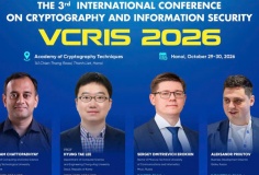 VCRIS 2026 khẳng định vị thế diễn đàn quốc tế về mật mã và an toàn thông tin
