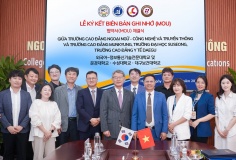NCT College ký kết hợp tác với 3 trường đại học, cao đẳng Hàn Quốc