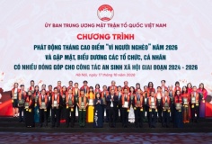 Gần 367 tỷ đồng được ủng hộ trong chương trình phát động 'Tháng cao điểm vì người nghèo' năm 2026