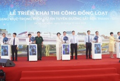 VinSpeed tăng tốc thi công tuyến đường sắt tốc độ cao Bến Thành - Cần Giờ