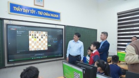 Giải Cờ vua thiếu nhi Việt Nam: Ứng dụng trí tuệ nhân tạo toàn diện