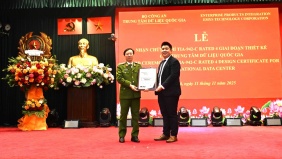 Trung tâm Dữ liệu quốc gia tổ chức Lễ nhận chứng chỉ TIA-942-C Rated 4