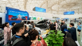 VinFast trở thành tâm điểm tại Tuần lễ Công nghiệp và Công nghệ Việt Nam 2025 với loạt xe điện hoành tráng